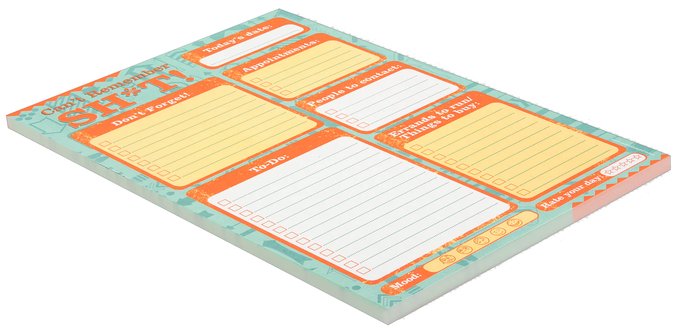 Can't Remember SH*T! - Note Pad