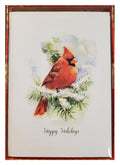 Cardinal on a Snow-Covered Branch - Boxed Christmas Cards - 15 ct.