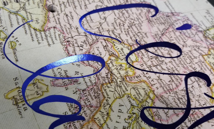 Cartography Spiral Notebook -  C'est La Vie