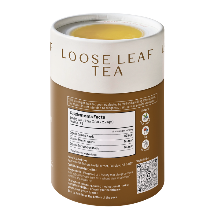 CCF Tea | Organic Cumin Coriander Fennel Digestive Tea