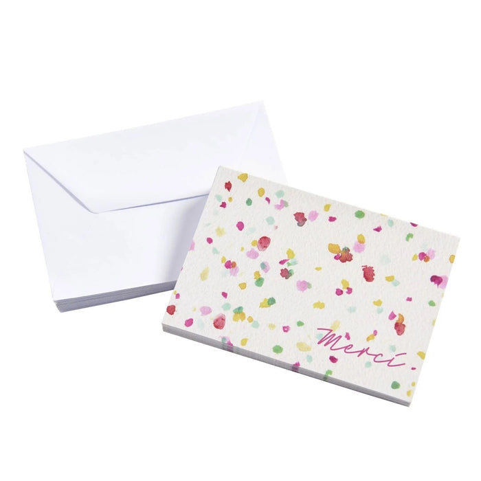 Confetti Merci Thank You Cards - 20 ct
