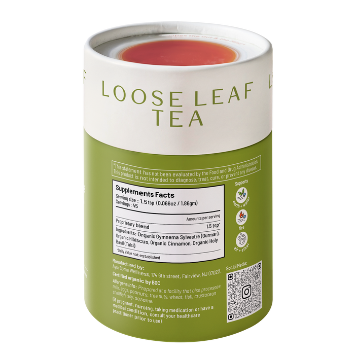 Control Sugar Delete | Organic Gymnema Tea Blend