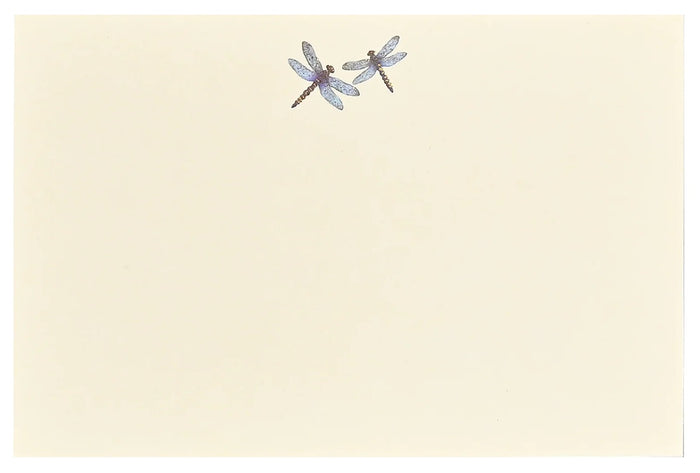 Correspondence Cards - Blue Dragonflies