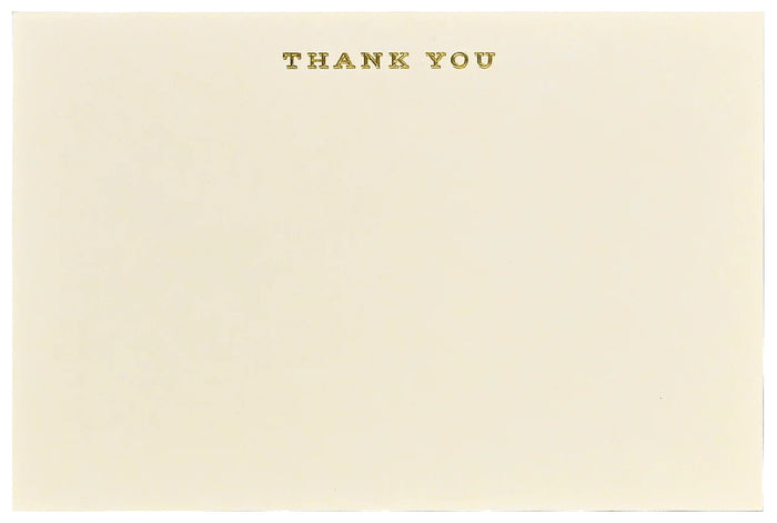 Correspondence Cards - Thank You