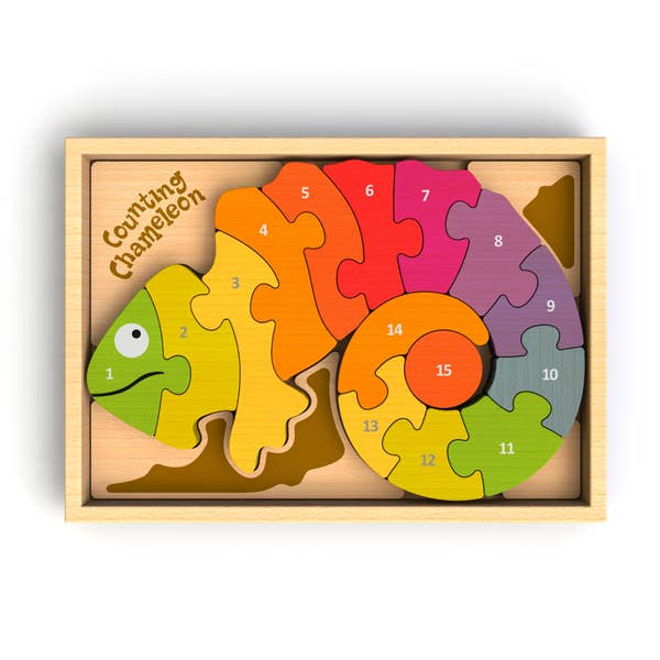 Counting Chameleon Puzzle