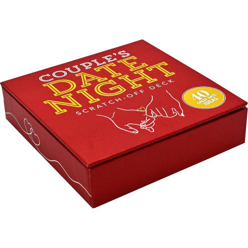 Couple's Date Night Scratch Off Deck - 40 Great Date Ideas