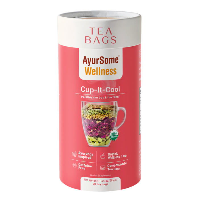 Cup-It-Cool Tea | Organic Rose & Licorice Herbs Tea Blend