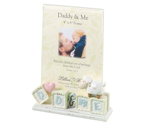 "Daddy & Me" - Baby Photo Frame