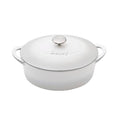 Denby 4 L Round Casserole, Natural Canvas