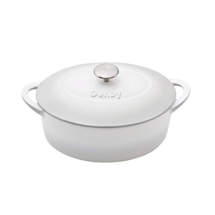 Denby 4.2 L Oval Casserole, Natural Canvas