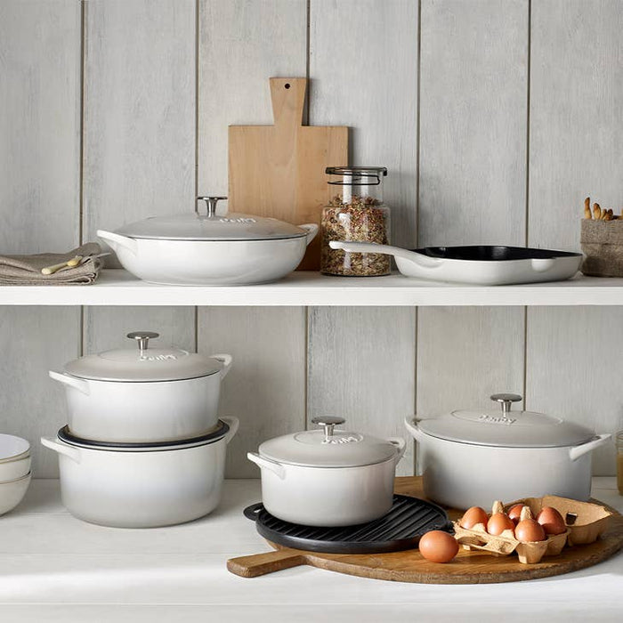 Denby 5.2 L Round Casserole, Natural Canvas