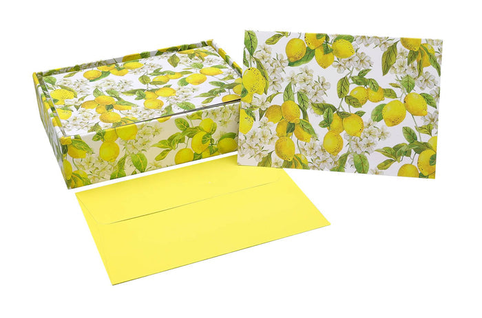 Designer Note Cards - Amalfi Lemons