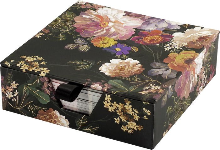 Desk Notes - Midnight Floral