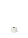 Disc Shade in white, small cylindrical lampshade with open top
