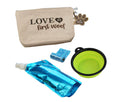 Dog Travel Kit "Love at First Woof"