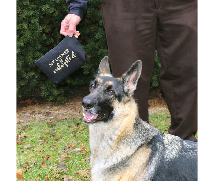 Dog Travel Kit "My Owner is Adopted"