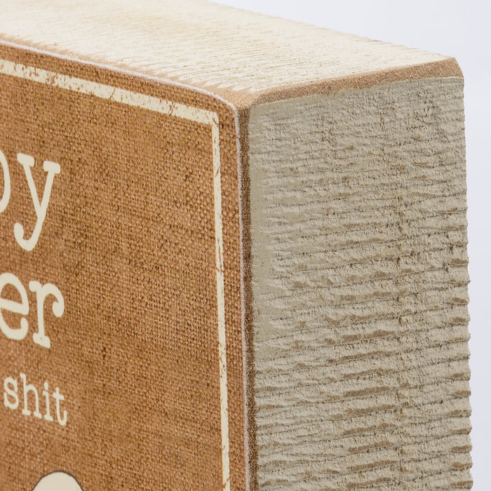 Easter Block Sign - Happy Easter...