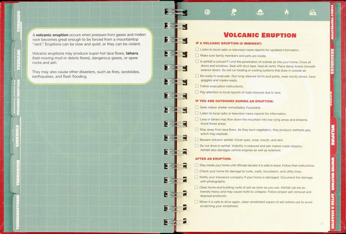 Emergency Preparedness Logbook