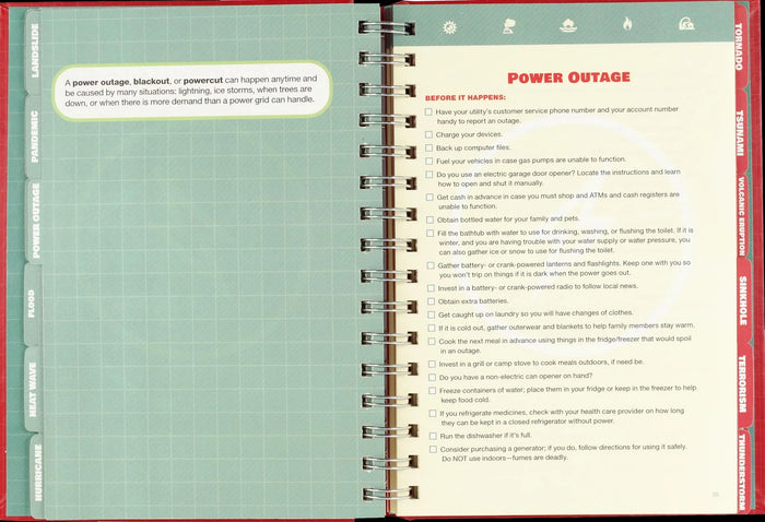 Emergency Preparedness Logbook
