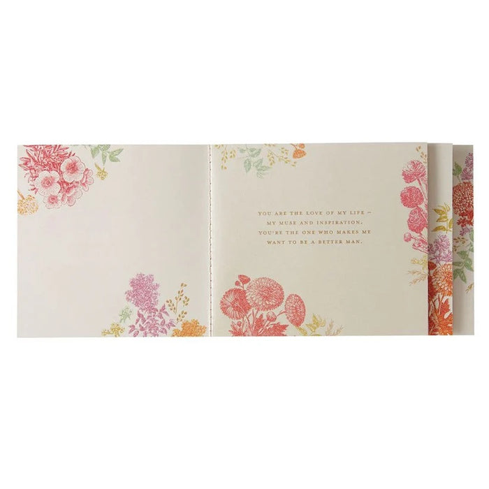 Enhanced Design Anniversary Greeting Card - Wife Anniversary