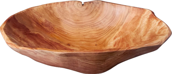 Enrico Large Fir Root Salad Bowl, Food Safe