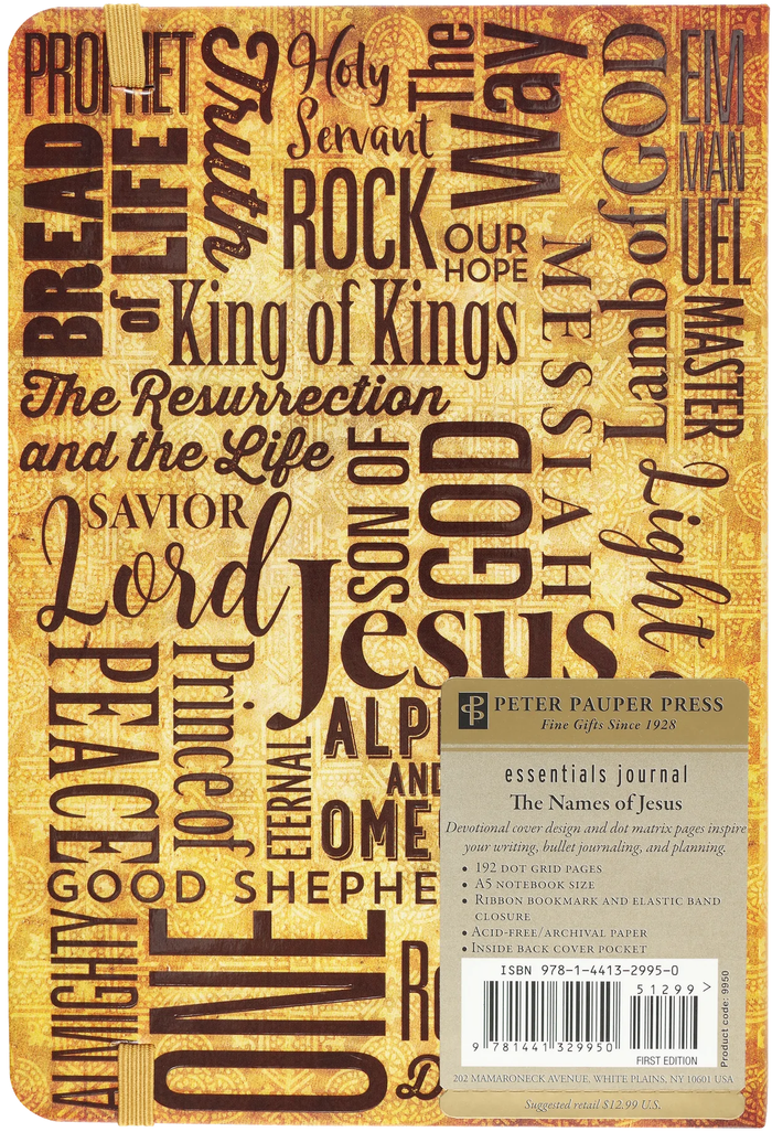 Essentials Journal - The Names of Jesus - Religious