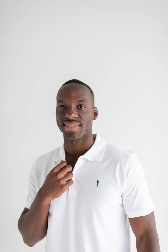 Everyday Polo – Organic Cotton, Sustainable & Breathable in White