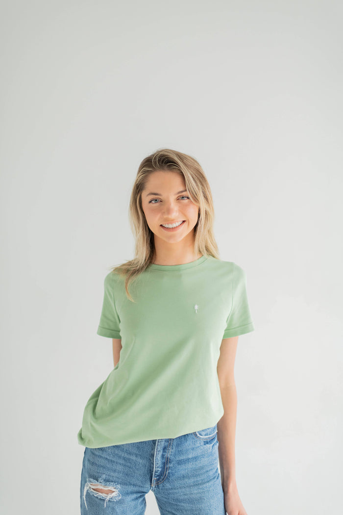 Everyday Relaxed Fit T-Shirt – Organic Cotton, Boxwood