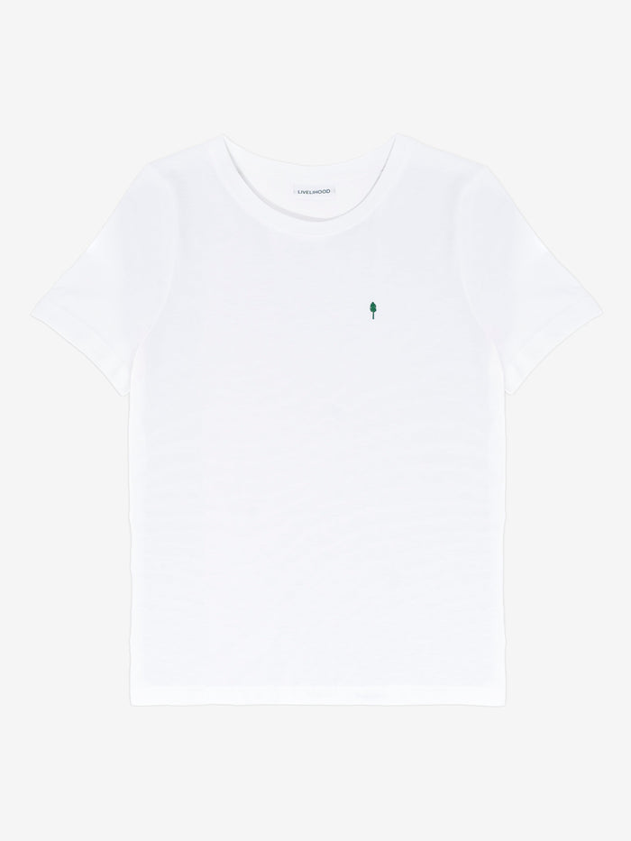 Everyday Relaxed Fit T-Shirt – Organic Cotton, White