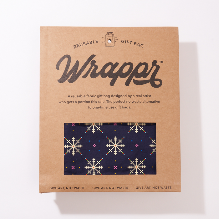 Fabric Gift Bag by Kelsey Weigl - 22", Cotton