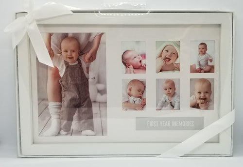 "First Year Memories" Baby Frame