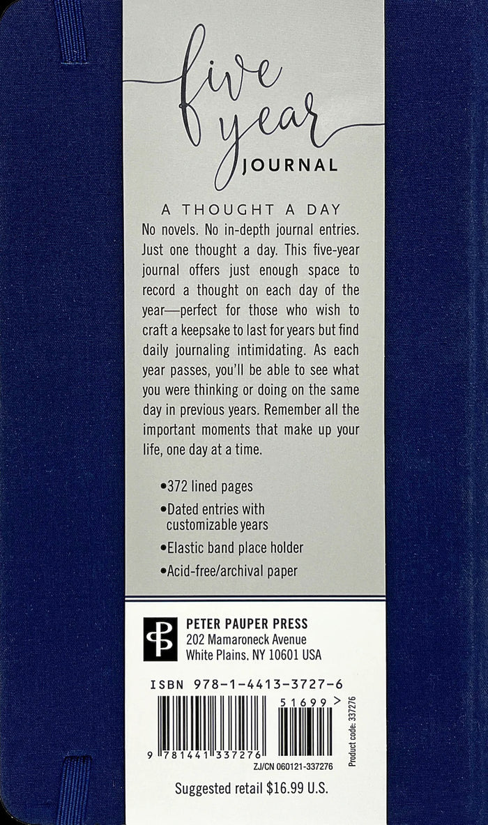 Five Year Journal