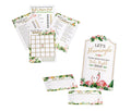 Flamingo Theme Bridal Shower Game Set