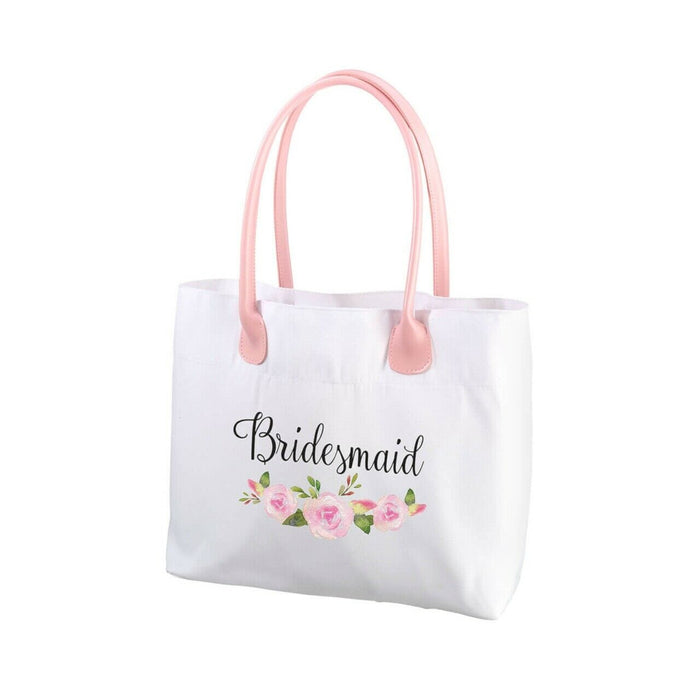 Floral Bridesmaid Tote Bag