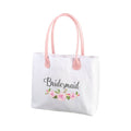 Floral Bridesmaid Tote Bag