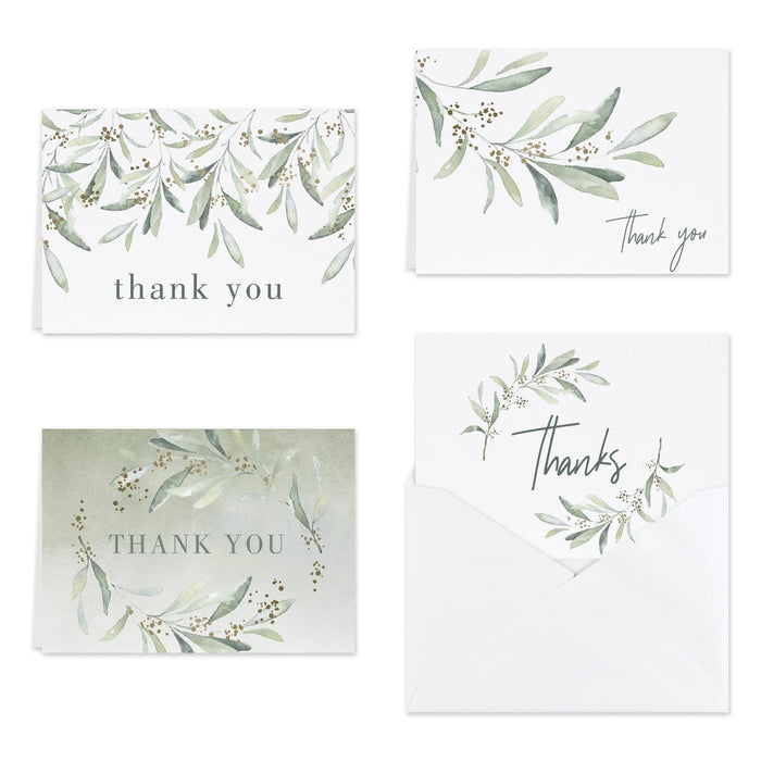 Fresh Daydream Thank You Card Set - 24 ct.