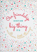 Friendship Greeting Card - A Million Little Things
