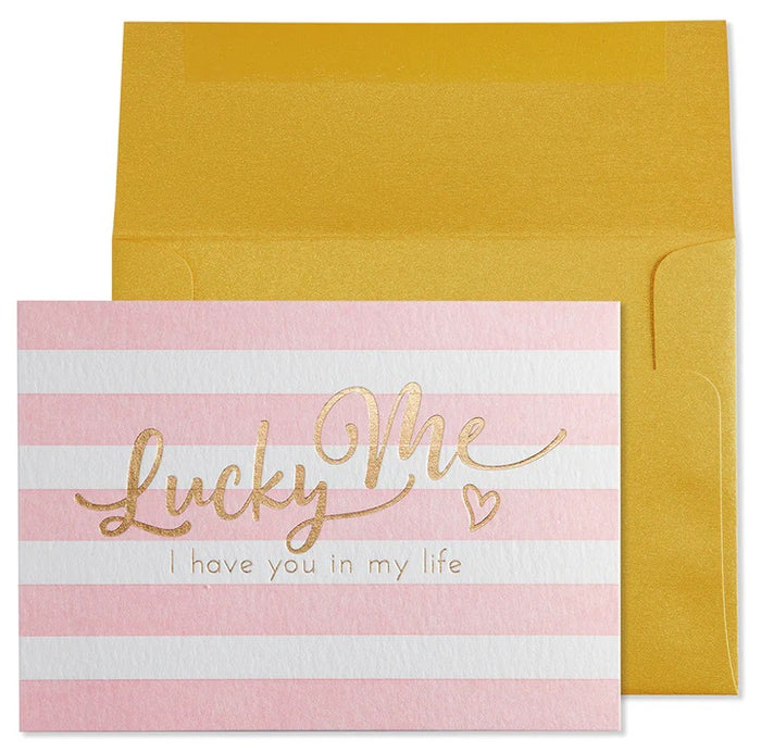 Friendship Greeting Card - Lucky Me