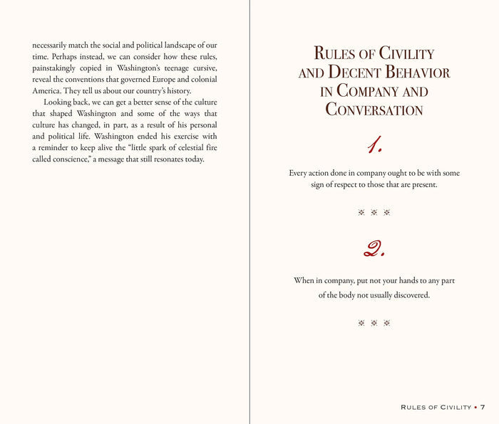 George Washington's Rules of Civility
