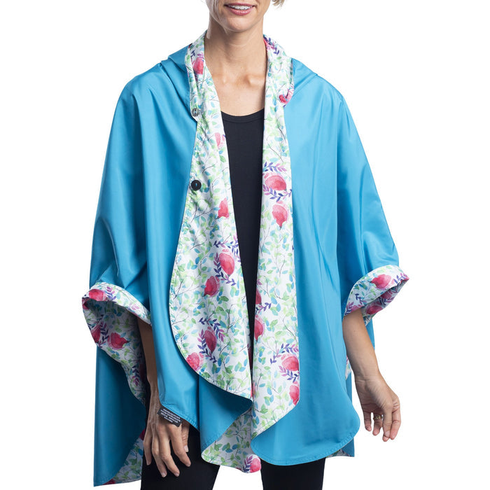 GG Raincaper Aqua Spring Watercolor
