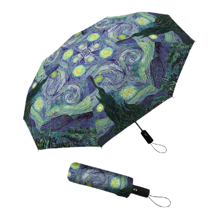 GG Raincaper Starry Night Folding Umbrella