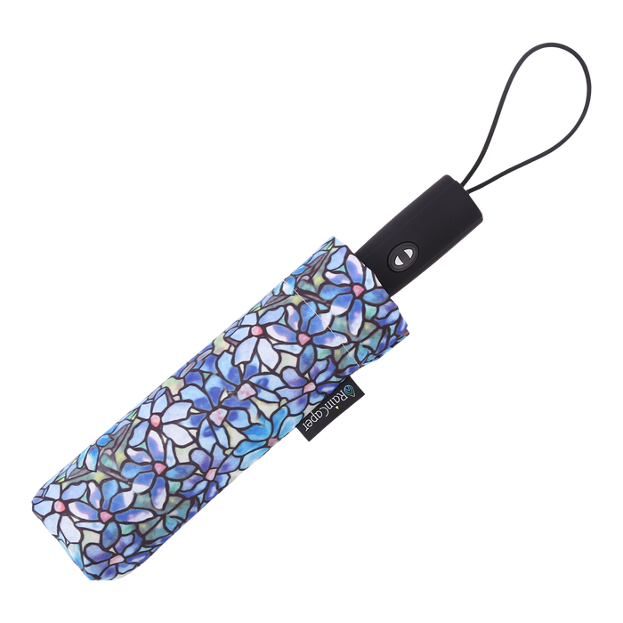 GG Raincaper Tiffany Clematis Folding Umbrella