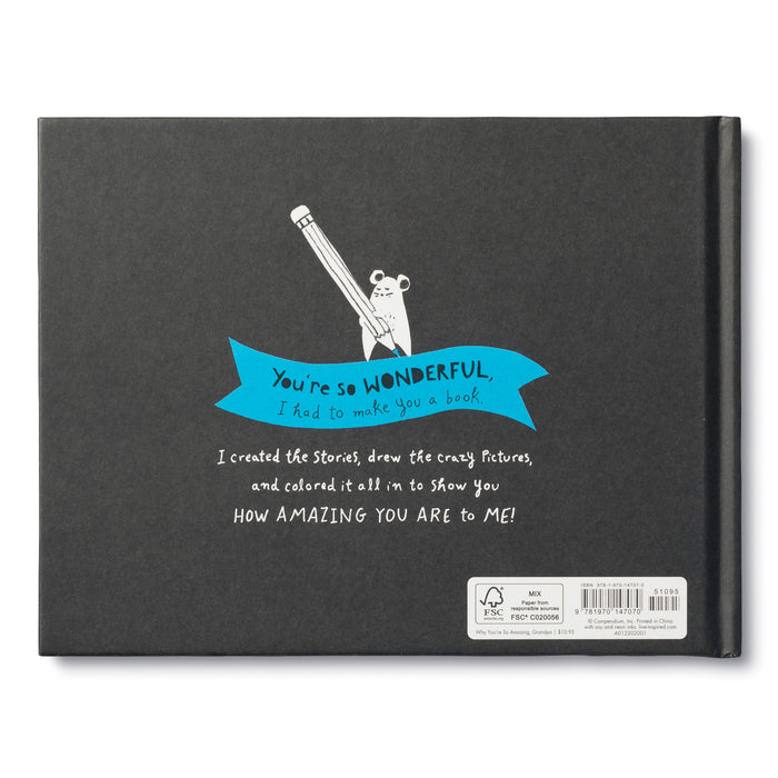 Gift Book - Why You're So Amazing Grandpa