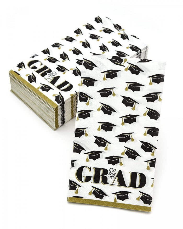 Graduation Caps Dinner Napkins - 40 count