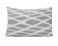 Gray Suit - IKAT SILK PILLOWCASE