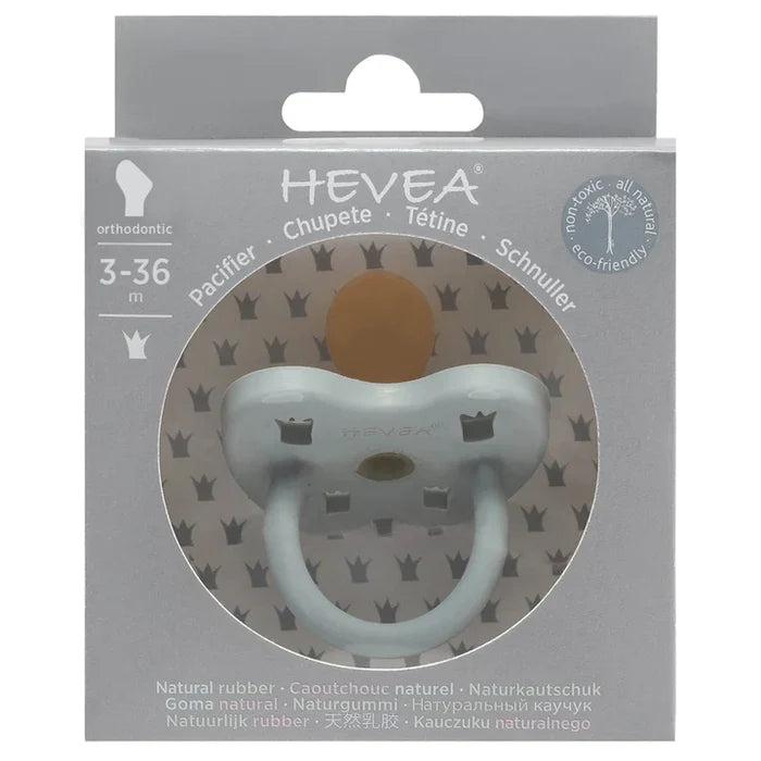 Grey Orthodontic Natural Rubber Pacifier