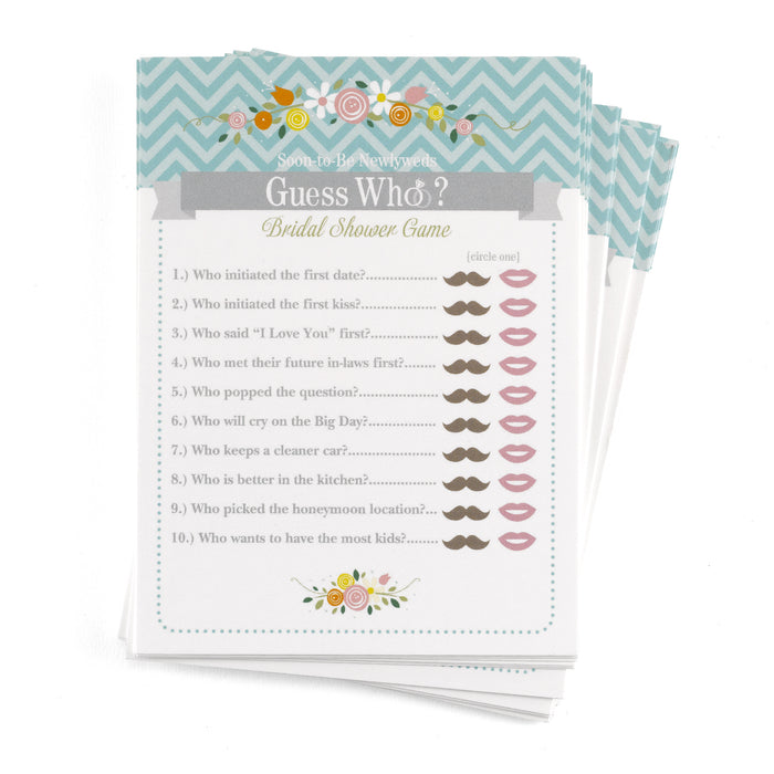 Guess Who - Newly Wed Game - 25 cards