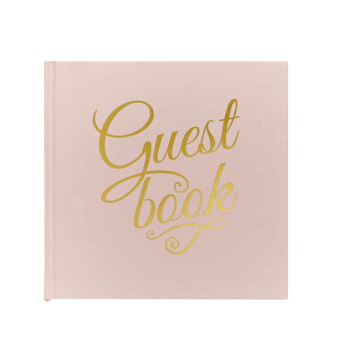 Guest Book - Gold Foiled - Pastel Perfection