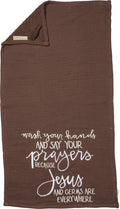 Hand Towel - Jesus and Germs