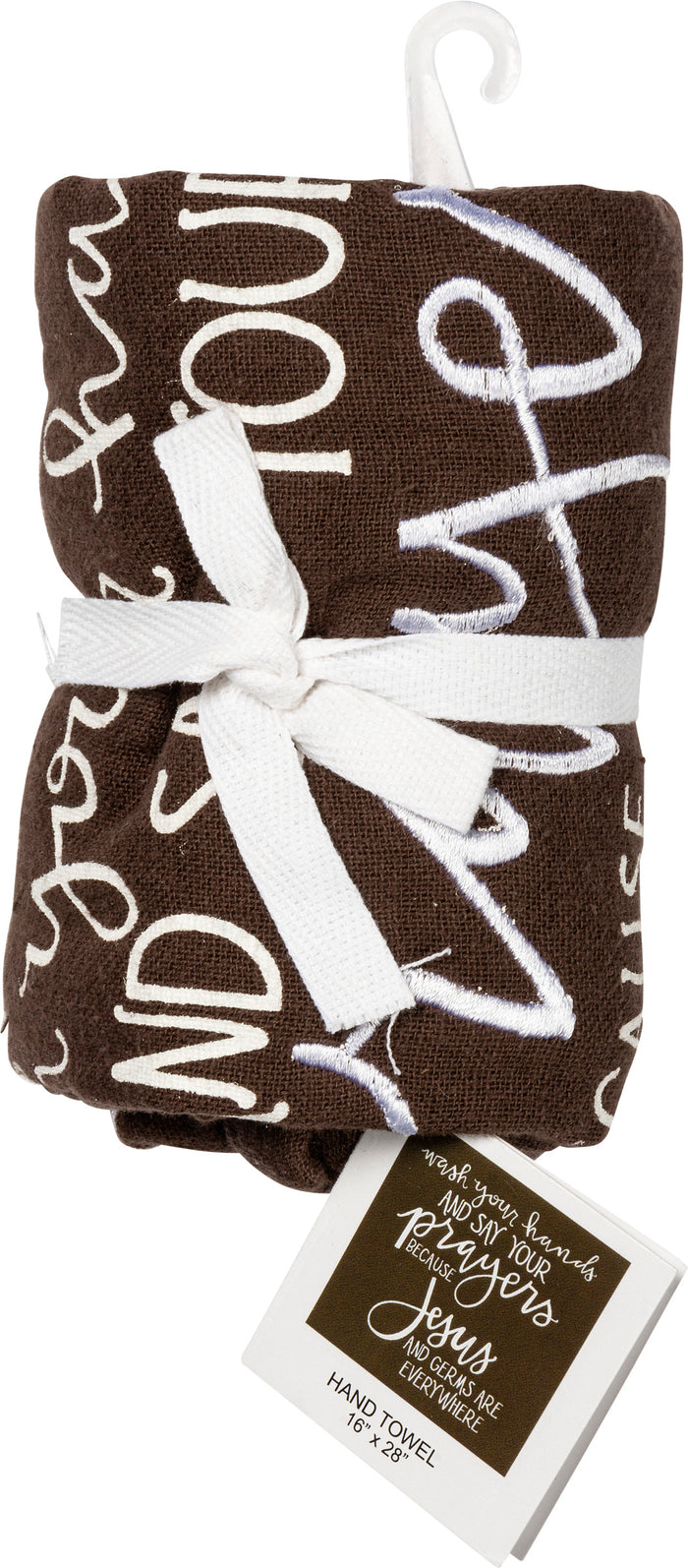 Hand Towel - Jesus and Germs